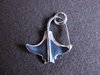 Silver Sting Ray Pendant