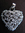 Silver Wire Heart Pendant