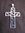 Silver Greek Key Cross Pendant