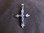 Silver Cubic Zirconia Cross Pendant