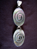 Silver Oval Mother of Pearl Pendant