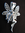 Silver Cubic Zirconia Fairy Pendant