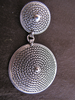 Silver Filigree Double Shield Pendant