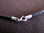 Silver Plaited Leather Choker