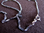 Oxidised Silver Twist Curb 400mm Chain