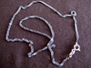 Oxidised Silver Twist Curb Chain