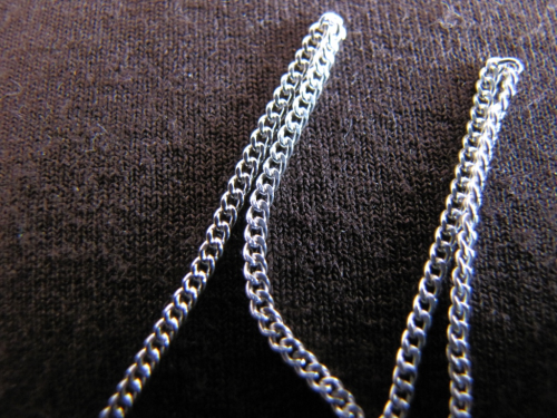 Silver Fine Curb Chain