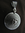 Round Silver Filigree Pendant