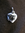 Tiny Silver Heart Locket Pendant