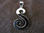 Hammered Silver Spirals Pendant