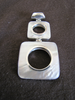 Silver Mother of Pearl Squares Pendant