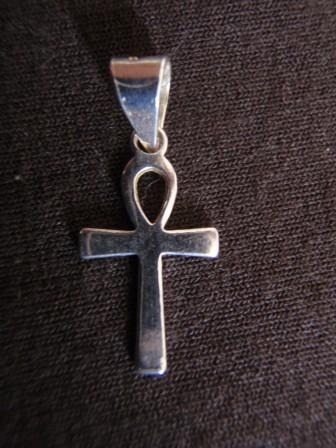 Small Silver Ankh Pendant