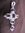 Silver Amethyst Cross Pendant