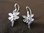 Silver Cubic Zirconia Fairy Earrings