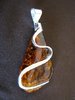 Silver Baltic Amber Pendant