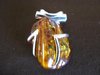 Silver Abstract Genuine Amber Pendant