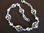 Silver Scrolls Moonstone Bracelet