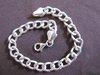 Solid Silver Curb Link Bracelet