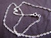 Silver Light Oval Link Chain