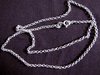 Silver Round Link Belcher Chain