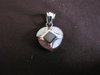 Silver Mother of Pearl Heart Pendant