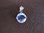 Silver Cubic Zirconia Evil Eye Pendant