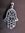 Silver Hand of Fatima Pendant