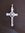 Polished Silver Cross-Over Cross Pendant