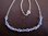 Silver Trace Chain Evil Eye Necklace