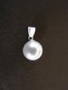 Silver Grey Pearl Pendant