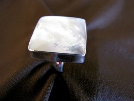Square Silver Ring