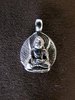Silver Seated Buddha Pendant