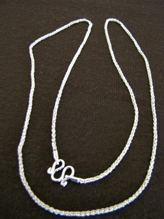 Silver Braided Chain