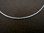 Silver 1mm Twisted Wire 460mm Necklace