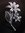 Silver Filigree Flowers Brooch