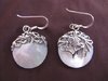 Silver Art Nouveaux Earrings