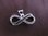 Silver Cubic Zirconia Infinity Pendant