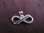 Silver Cubic Zirconia Infinity Pendant