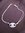 Silver Cubic Zirconia Anchor Bracelet