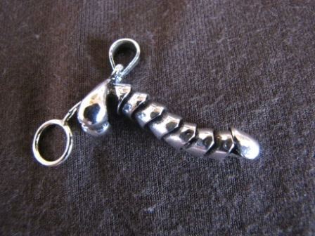 Silver Willy Pendant