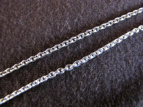 Long Silver Trace Chain