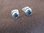 Silver Peridot Stud Earrings