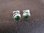Silver Peridot Stud Earrings