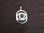 Silver Entwined Circles Shell Pendant
