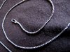 Oxidised Silver Fine Twist Chain