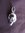 Small Silver Skull Pendant or Charm