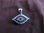 Silver Eye Shaped Evil Eye Pendant