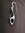 Silver Gemstone Twist Drop Earrings