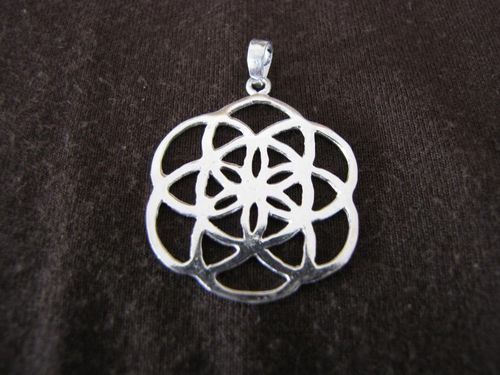 Silver Seed of Life Pendant
