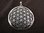 Silver Flower of Life Pendant